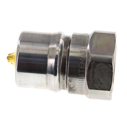 Stahl DN 25 Hydraulikkupplung Stecker G 1 Zoll Innengewinde Druckminderer ISO 7241-1 B D 37,8mm
