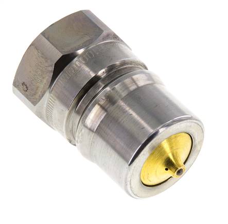 Stahl DN 25 Hydraulikkupplung Stecker G 1 Zoll Innengewinde Druckminderer ISO 7241-1 B D 37,8mm