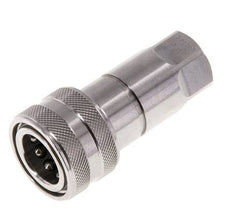 Edelstahl DN 6,3 Hydraulikkupplung Muffe G 1/4 Zoll Innengewinde ISO 7241-1 B D 14,2mm
