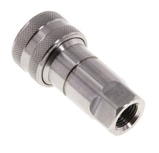 Edelstahl DN 6,3 Hydraulikkupplung Muffe G 1/4 Zoll Innengewinde ISO 7241-1 B D 14,2mm