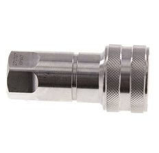 Edelstahl DN 6,3 Hydraulikkupplung Muffe G 1/4 Zoll Innengewinde ISO 7241-1 B D 14,2mm