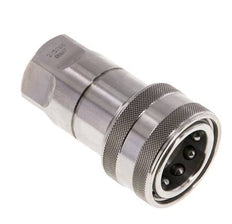 Edelstahl DN 12,5 Hydraulikkupplung Muffe G 1/2 Zoll Innengewinde ISO 7241-1 B D 23,5mm
