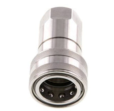 Edelstahl DN 20 Hydraulikkupplung Muffe G 3/4 Zoll Innengewinde ISO 7241-1 B D 31,4mm