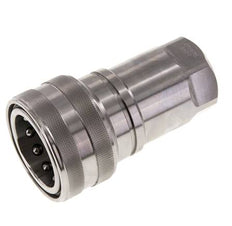 Edelstahl DN 50 Hydraulikkupplung Muffe G 2 Zoll Innengewinde ISO 7241-1 B D 63,2mm
