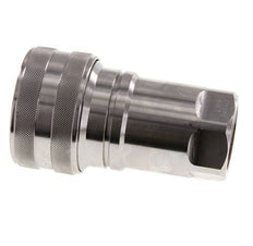 Edelstahl DN 50 Hydraulikkupplung Muffe G 2 Zoll Innengewinde ISO 7241-1 B D 63,2mm