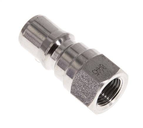 Edelstahl DN 5 Hydraulik-Kupplungsstecker G 1/8 Zoll Innengewinde ISO 7241-1 B D 10,9mm