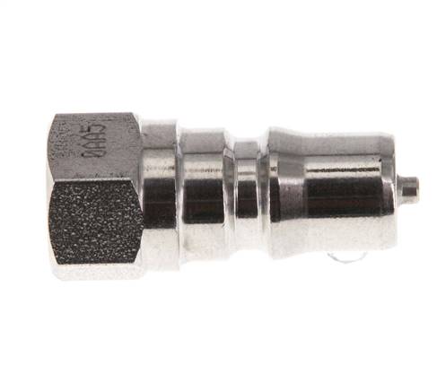 Edelstahl DN 5 Hydraulik-Kupplungsstecker G 1/8 Zoll Innengewinde ISO 7241-1 B D 10,9mm