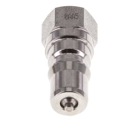 Edelstahl DN 5 Hydraulik-Kupplungsstecker G 1/8 Zoll Innengewinde ISO 7241-1 B D 10,9mm