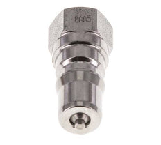 Edelstahl DN 5 Hydraulik-Kupplungsstecker G 1/8 Zoll Innengewinde ISO 7241-1 B D 10,9mm