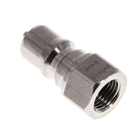 Edelstahl DN 6,3 Hydraulikkupplung Stecker G 1/4 Zoll Innengewinde ISO 7241-1 B D 14,2mm
