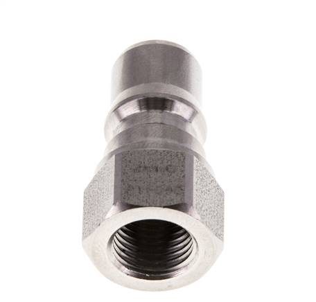Edelstahl DN 6,3 Hydraulikkupplung Stecker G 1/4 Zoll Innengewinde ISO 7241-1 B D 14,2mm