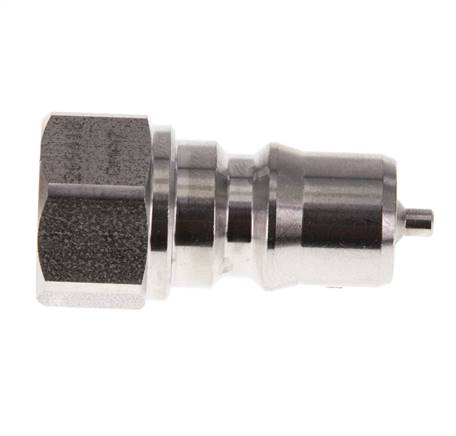 Edelstahl DN 6,3 Hydraulikkupplung Stecker G 1/4 Zoll Innengewinde ISO 7241-1 B D 14,2mm
