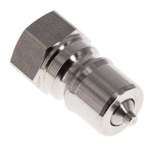 Edelstahl DN 10 Hydraulik-Kupplungsstecker G 3/8 Zoll Innengewinde ISO 7241-1 B D 19,1mm
