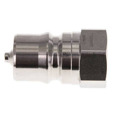Edelstahl DN 12,5 Hydraulik-Kupplungsstecker G 1/2 Zoll Innengewinde ISO 7241-1 B D 23,5mm