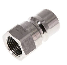 Edelstahl DN 12,5 Hydraulik-Kupplungsstecker G 1/2 Zoll Innengewinde ISO 7241-1 B D 23,5mm