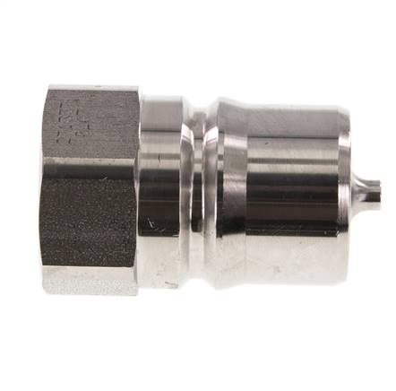 Edelstahl DN 25 Hydraulikkupplung Stecker G 1 Zoll Innengewinde ISO 7241-1 B D 37,8mm