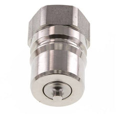 Edelstahl DN 25 Hydraulikkupplung Stecker G 1 Zoll Innengewinde ISO 7241-1 B D 37,8mm