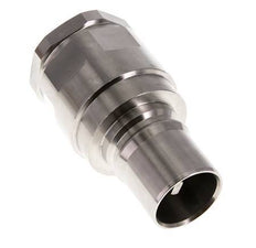 Edelstahl DN 40 Hydraulikkupplung Stecker G 1 1/4 Zoll Innengewinde ISO 7241-1 B D 44,5mm