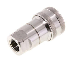 Edelstahl DN 12,5 Hydraulikkupplung Muffe 1/2 Zoll NPT-Innengewinde ISO 7241-1 B D 23,5mm