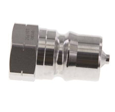 Edelstahl DN 12,5 Hydraulik-Kupplungsstecker 1/2 Zoll NPT-Innengewinde ISO 7241-1 B D 23,5mm