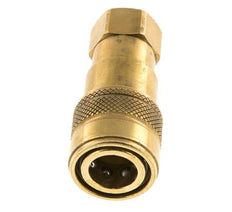 Messing DN 5 Hydraulikkupplung Muffe G 1/8 Zoll Innengewinde ISO 7241-1 B D 10,9mm