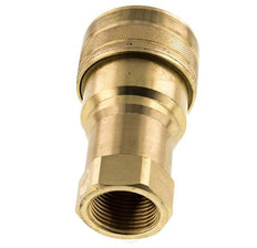 Messing DN 50 Hydraulikkupplung Muffe G 2 Zoll Innengewinde ISO 7241-1 B D 63,2mm