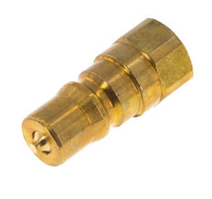 Messing DN 5 Hydraulikkupplung Stecker G 1/8 Zoll Innengewinde ISO 7241-1 B D 10,9mm