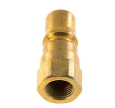 Messing DN 5 Hydraulikkupplung Stecker G 1/8 Zoll Innengewinde ISO 7241-1 B D 10,9mm