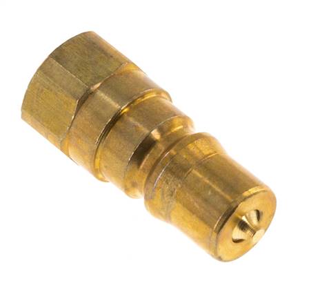 Messing DN 5 Hydraulikkupplung Stecker G 1/8 Zoll Innengewinde ISO 7241-1 B D 10,9mm