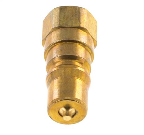 Messing DN 5 Hydraulikkupplung Stecker G 1/8 Zoll Innengewinde ISO 7241-1 B D 10,9mm