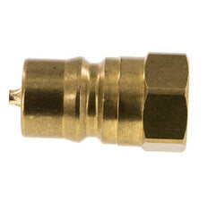 Messing DN 12,5 Hydraulikkupplung Stecker G 1/2 Zoll Innengewinde ISO 7241-1 B D 23,5mm