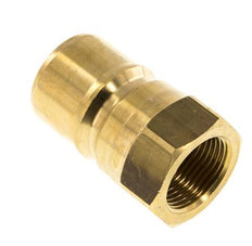 Messing DN 20 Hydraulikkupplung Stecker G 3/4 Zoll Innengewinde ISO 7241-1 B D 31,4mm