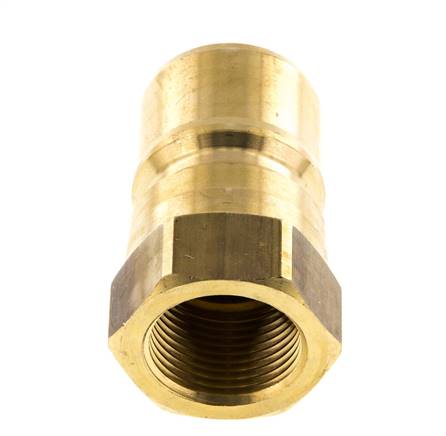Messing DN 20 Hydraulikkupplung Stecker G 3/4 Zoll Innengewinde ISO 7241-1 B D 31,4mm