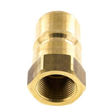 Messing DN 20 Hydraulikkupplung Stecker G 3/4 Zoll Innengewinde ISO 7241-1 B D 31,4mm