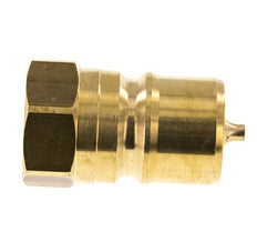 Messing DN 20 Hydraulikkupplung Stecker G 3/4 Zoll Innengewinde ISO 7241-1 B D 31,4mm