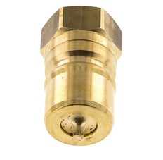 Messing DN 20 Hydraulikkupplung Stecker G 3/4 Zoll Innengewinde ISO 7241-1 B D 31,4mm