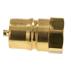 Messing DN 25 Hydraulikkupplung Stecker G 1 Zoll Innengewinde ISO 7241-1 B D 37,8mm