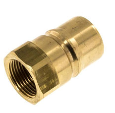 Messing DN 25 Hydraulikkupplung Stecker G 1 Zoll Innengewinde ISO 7241-1 B D 37,8mm
