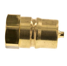 Messing DN 25 Hydraulikkupplung Stecker G 1 Zoll Innengewinde ISO 7241-1 B D 37,8mm