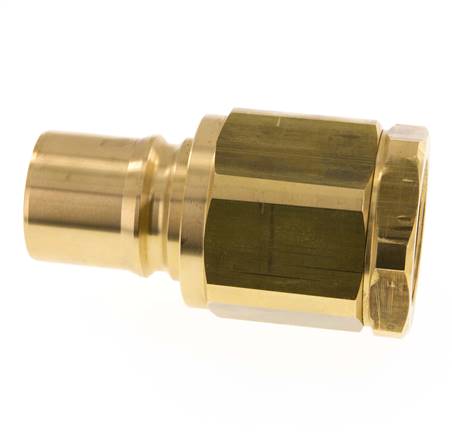 Messing DN 50 Hydraulikkupplung Stecker G 2 Zoll Innengewinde ISO 7241-1 B D 63,2mm