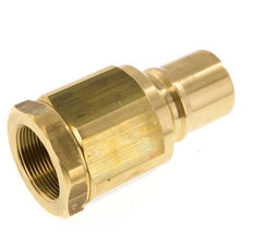 Messing DN 50 Hydraulikkupplung Stecker G 2 Zoll Innengewinde ISO 7241-1 B D 63,2mm