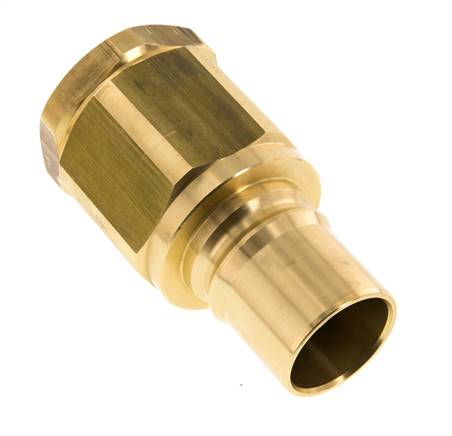 Messing DN 50 Hydraulikkupplung Stecker G 2 Zoll Innengewinde ISO 7241-1 B D 63,2mm