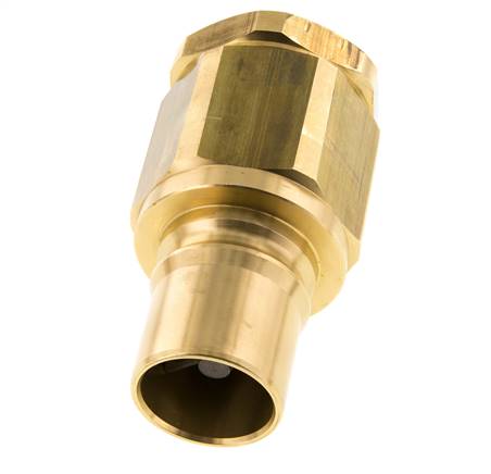 Messing DN 50 Hydraulikkupplung Stecker G 2 Zoll Innengewinde ISO 7241-1 B D 63,2mm