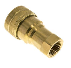 Messing DN 50 Hydraulikkupplung Muffe 2 Zoll NPT-Innengewinde ISO 7241-1 B D 63,2mm