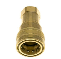 Messing DN 50 Hydraulikkupplung Muffe 2 Zoll NPT-Innengewinde ISO 7241-1 B D 63,2mm