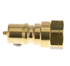 Messing DN 6.3 Hydraulik-Kupplungsstecker 1/4 Zoll NPT-Innengewinde ISO 7241-1 B D 14,2mm