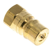 Messing DN 12,5 Hydraulik-Kupplungsstecker 1/2 Zoll NPT-Innengewinde ISO 7241-1 B D 23,5mm