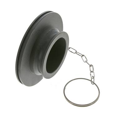 105 mm Kunststoff-Staubschutzkappe für Kupplungsdose ISO 7241-1 B