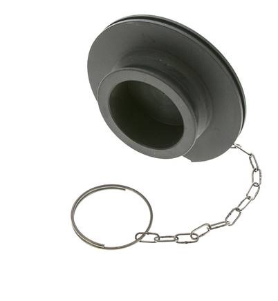 105 mm Kunststoff-Staubschutzkappe für Kupplungsdose ISO 7241-1 B