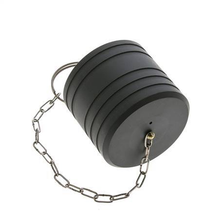 63.2 mm Plastic Dust Protection Cap For Coupling plug ISO 7241-1 B